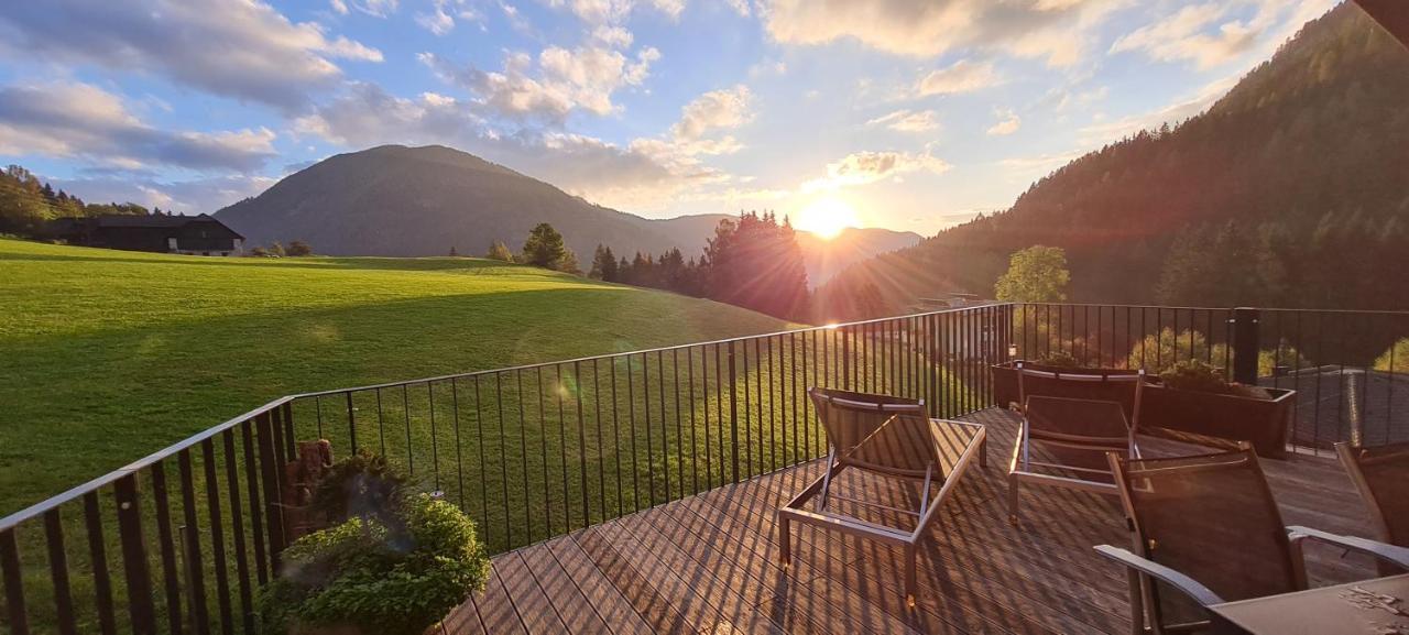 Penthouse Skyview Im Natur-Erlebnispark Bad Kleinkirchheim Patergassen Exterior photo